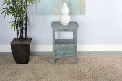 Sunny Designs - Marina -  Sea Grass Side Table - 2086SG veiw 2