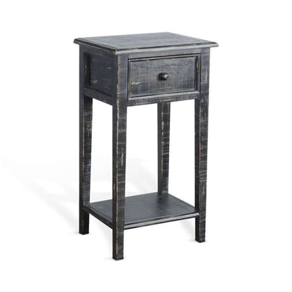 Sunny Designs - Marina -  Black Sand Side Table - 2090BS veiw 1