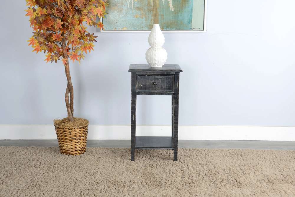 Sunny Designs - Marina -  Black Sand Side Table - 2090BS veiw 2