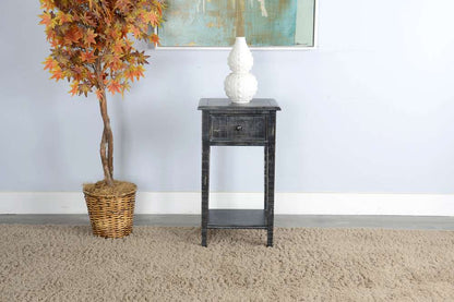 Sunny Designs - Marina -  Black Sand Side Table - 2090BS veiw 2