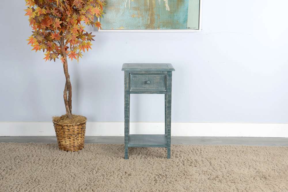 Sunny Designs - Marina -  Sea Grass Side Table - 2090SG veiw 2