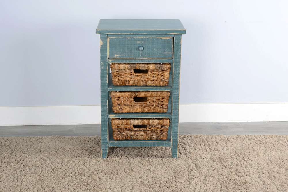 Sunny Designs - Marina -  Sea Grass Storage Table - 2093SG veiw 2