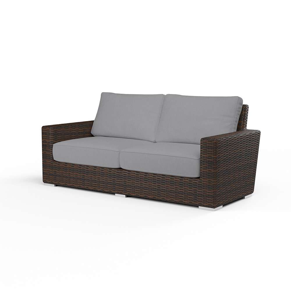Sunset West - Montecito Loveseat in Canvas Granite w/ Self Welt - SW2501-22-5402 veiw 1