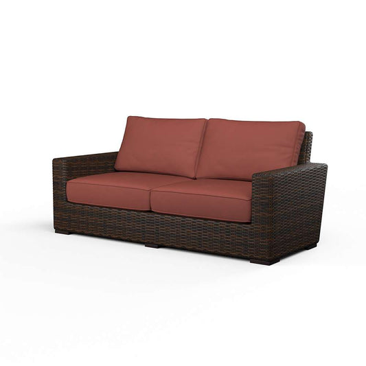 Sunset West - Montecito Loveseat in Canvas Henna w/ Self Welt - SW2501-22-5407 veiw 1