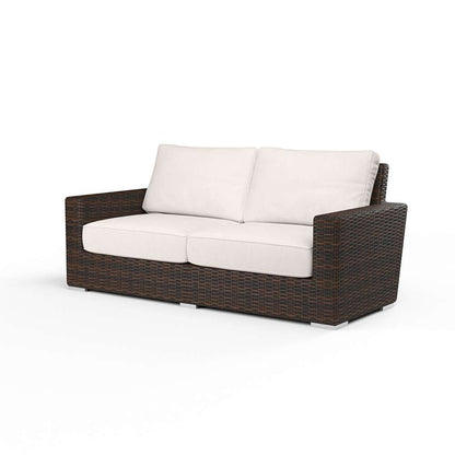 Sunset West - Montecito Loveseat in Canvas Natural w/ Self Welt - SW2501-22-5404 veiw 1