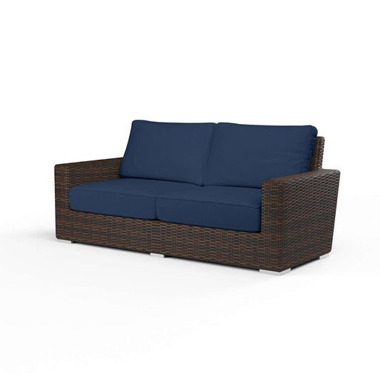 Sunset West - Montecito Loveseat in Spectrum Indigo w/ Self Welt - SW2501-22-48080 veiw 1