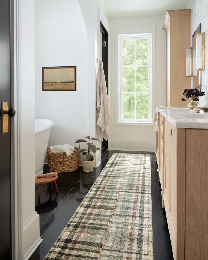 Chris Loves Julia x Loloi - Humphrey Forest / Multi 5-0in x 7-0in Area Rug - HUMRHUM-03FOML5070 veiw 5