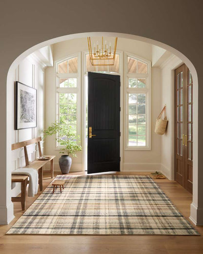 Chris Loves Julia x Loloi - Humphrey Ivory / Multi 8-3in x 11-3in Area Rug - HUMRHUM-02IVML83B3 veiw 2