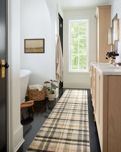 Chris Loves Julia x Loloi - Humphrey Ivory / Multi 8-3in x 11-3in Area Rug - HUMRHUM-02IVML83B3 veiw 4