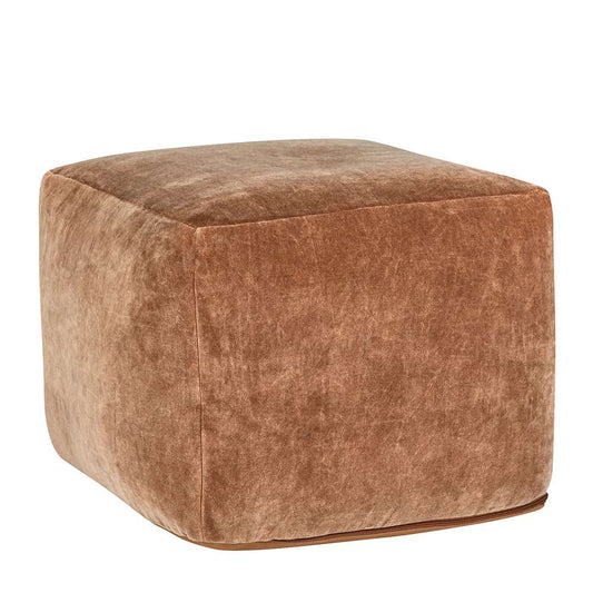 Classic Home - Heirloom Velvet Hazel Pouf 18x18x14 - VP12220 veiw 1