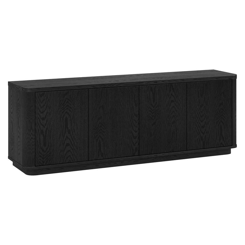 Hudson & Canal - Easton Rectangular TV Stand for TVs up to 75in in Black Grain - TV2141 veiw 1