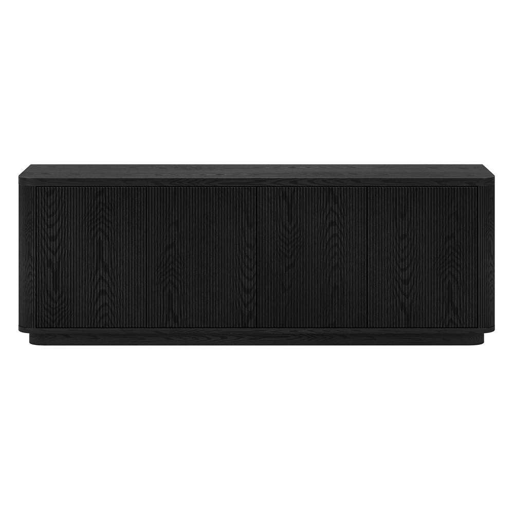 Hudson & Canal - Easton Rectangular TV Stand for TVs up to 75in in Black Grain - TV2141 veiw 2