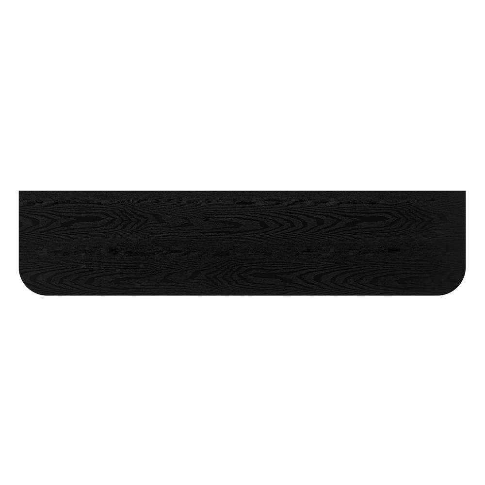 Hudson & Canal - Easton Rectangular TV Stand for TVs up to 75in in Black Grain - TV2141 veiw 5