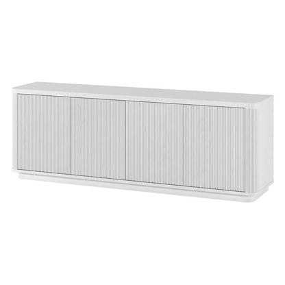 Hudson & Canal - Easton Rectangular TV Stand for TVs up to 75in in White - TV2142 veiw 3