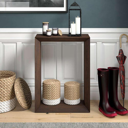 Hudson & Canal - Osmond 22in Wide Rectangular Console Table in Alder Brown - AT2135 veiw 5