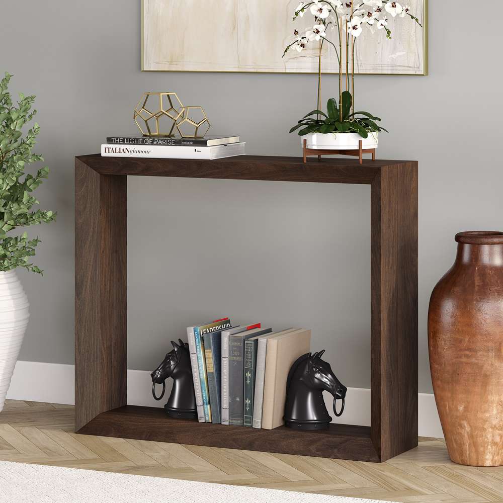 Hudson & Canal - Osmond 36in Wide Rectangular Console Table in Alder Brown - AT2117 veiw 5
