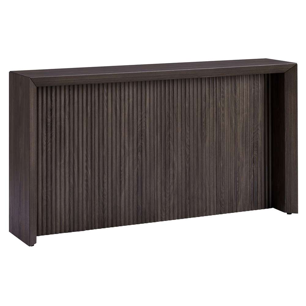 Hudson & Canal - Piedmont 56in Wide Rectangular Console Table in Alder Brown - AT2124 veiw 1