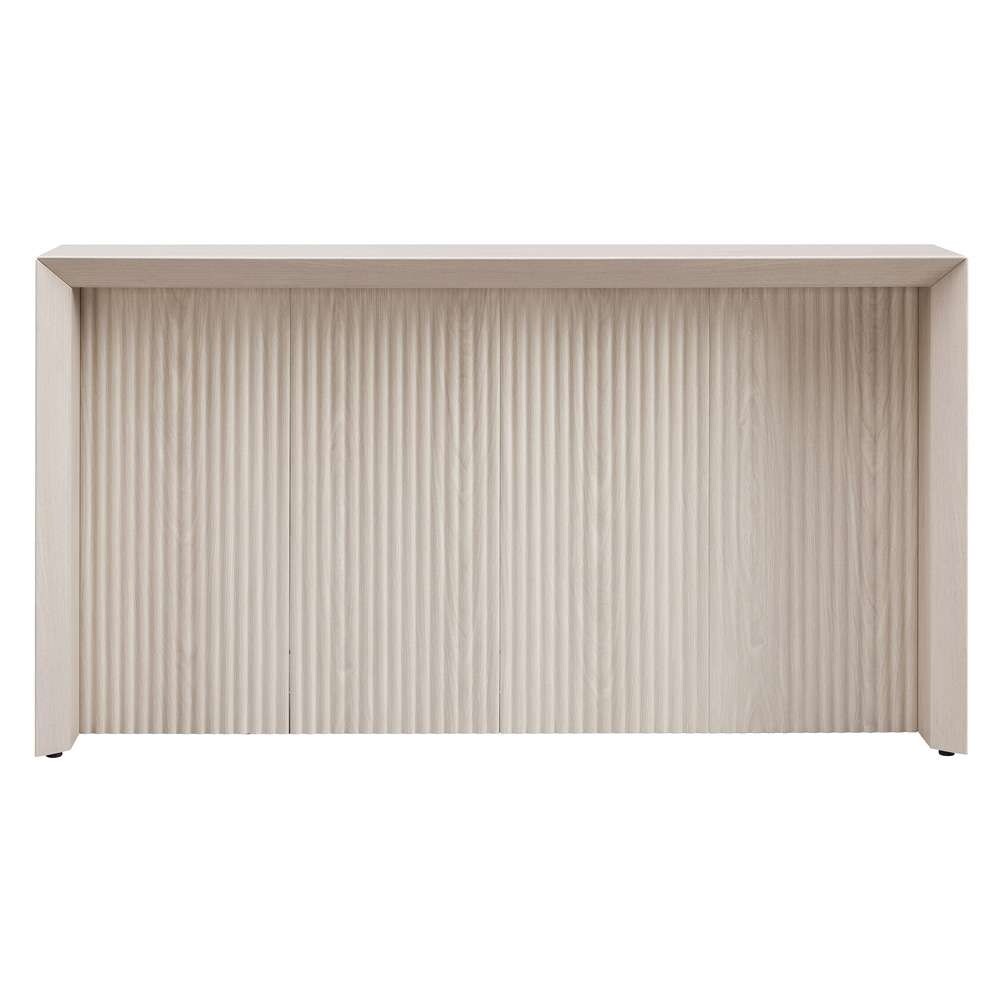 Hudson & Canal - Piedmont 56in Wide Rectangular Console Table in Alder White - AT2123 veiw 2