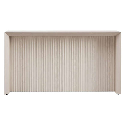 Hudson & Canal - Piedmont 56in Wide Rectangular Console Table in Alder White - AT2123 veiw 2