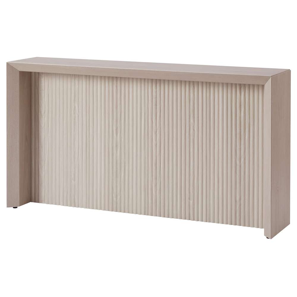 Hudson & Canal - Piedmont 56in Wide Rectangular Console Table in Alder White - AT2123 veiw 3