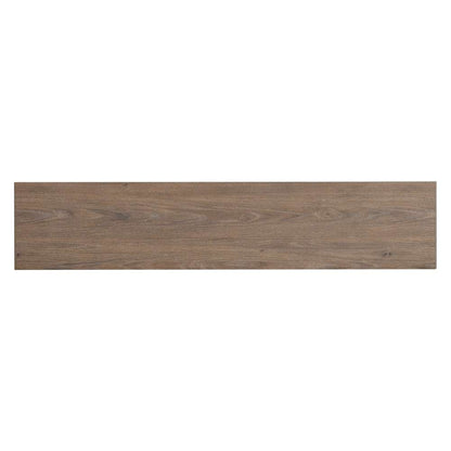 Hudson & Canal - Piedmont 56in Wide Rectangular Console Table in Antiqued Gray Oak - AT2122 veiw 4
