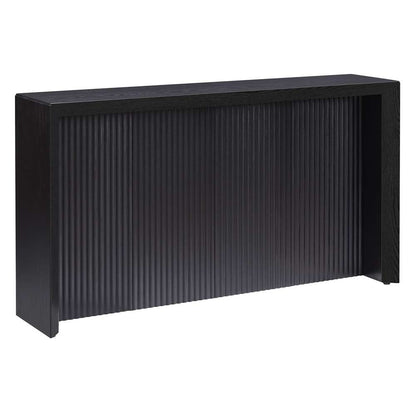 Hudson & Canal - Piedmont 56in Wide Rectangular Console Table in Black Grain - AT2121 veiw 1