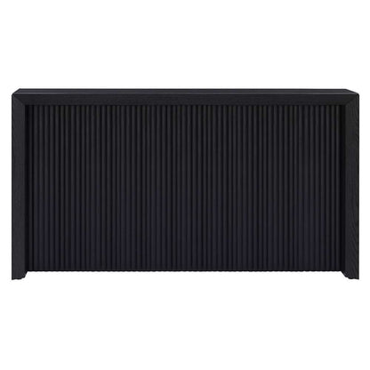Hudson & Canal - Piedmont 56in Wide Rectangular Console Table in Black Grain - AT2121 veiw 2