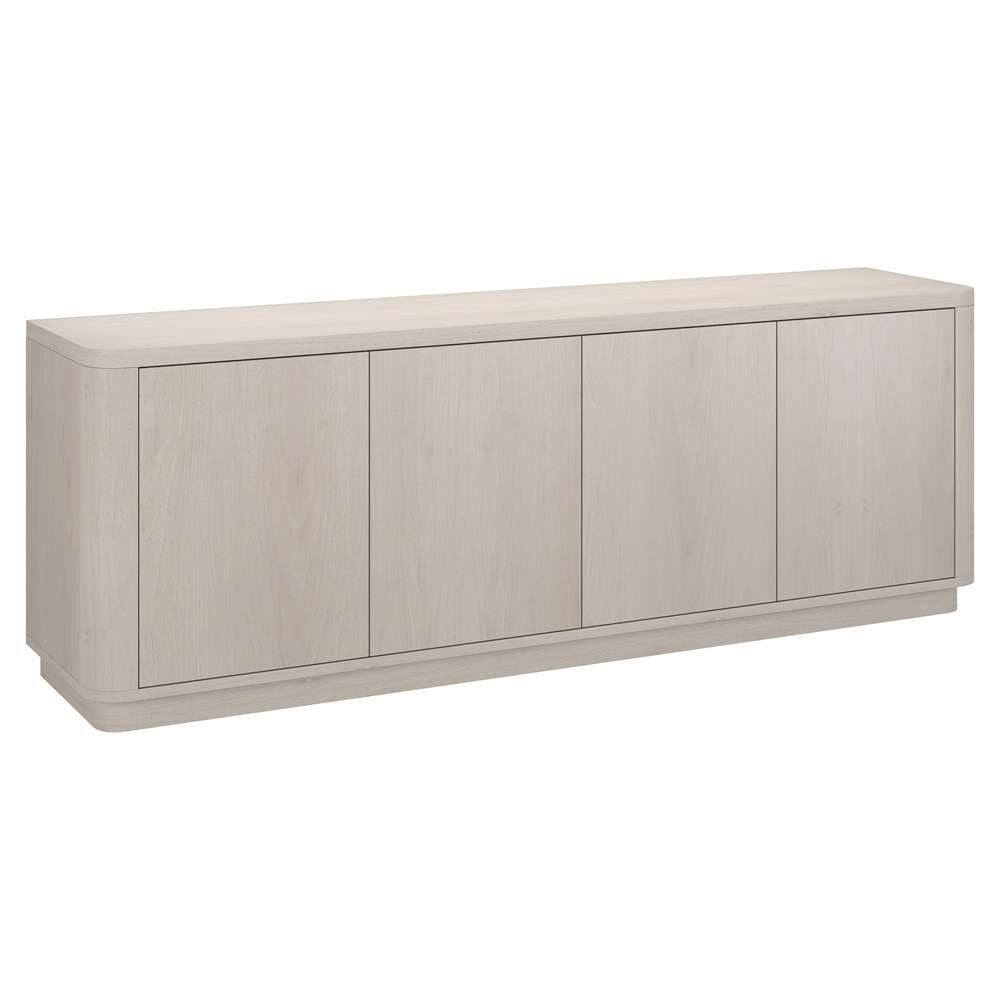 Hudson & Canal - Plympton Rectangular TV Stand for TVs up to 75in in Alder White - TV2140 veiw 1