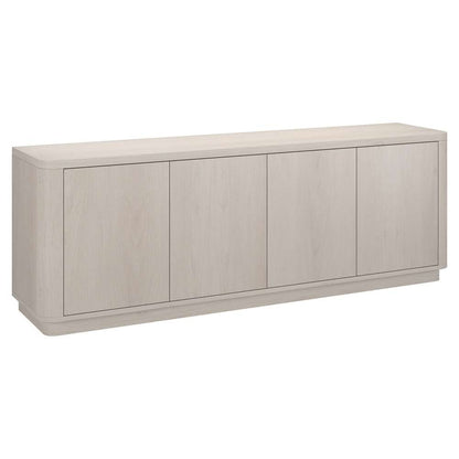Hudson & Canal - Plympton Rectangular TV Stand for TVs up to 75in in Alder White - TV2140 veiw 1