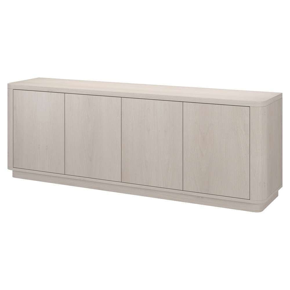 Hudson & Canal - Plympton Rectangular TV Stand for TVs up to 75in in Alder White - TV2140 veiw 3