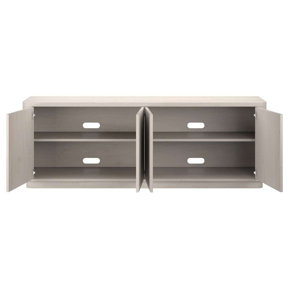 Hudson & Canal - Plympton Rectangular TV Stand for TVs up to 75in in Alder White - TV2140 veiw 4