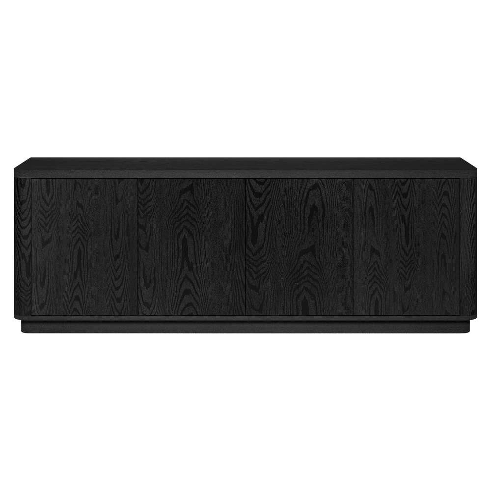 Hudson & Canal - Plympton Rectangular TV Stand for TVs up to 75in in Black Grain - TV2137 veiw 2
