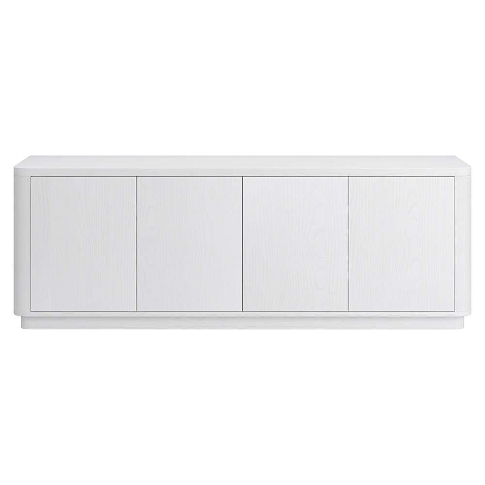 Hudson & Canal - Plympton Rectangular TV Stand for TVs up to 75in in White - TV2138 veiw 2