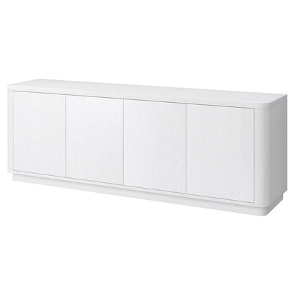 Hudson & Canal - Plympton Rectangular TV Stand for TVs up to 75in in White - TV2138 veiw 3