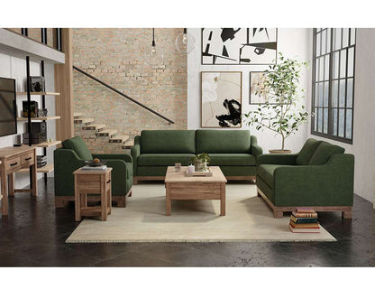IFD - Samba - Wooden Frame & Base, Two-Cushion Sofa - IUP298-SOF-111-A veiw 2