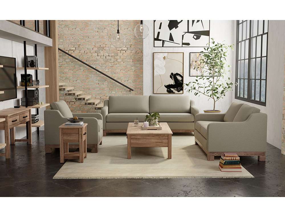 IFD - Samba - Wooden Frame & Base, Two-Cushion Sofa - IUP298-SOF-151-A veiw 2