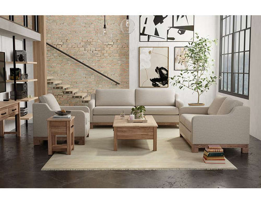 IFD - Samba - Wooden Frame & Base, Two-Cushion Sofa - IUP298-SOF-161-A veiw 2