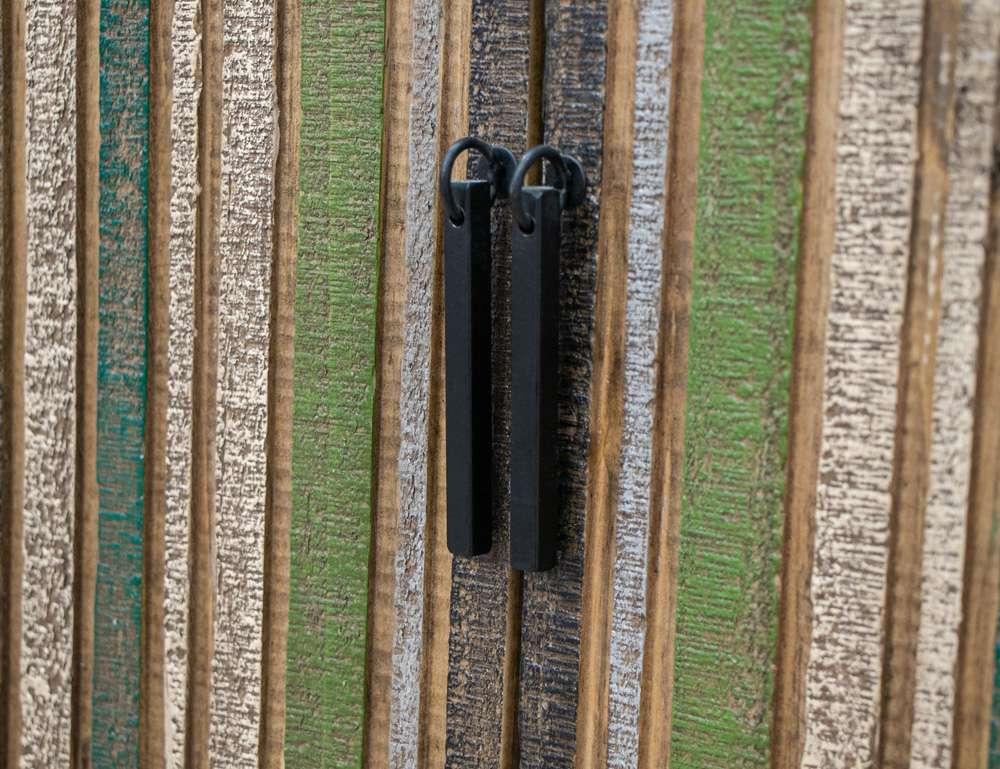 IFD - Tiza - 4 Doors, Console Green, multicolor doors - IFD1981CNSGN veiw 4