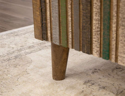 IFD - Tiza - 4 Doors, Console Green, multicolor doors - IFD1981CNSGN veiw 6