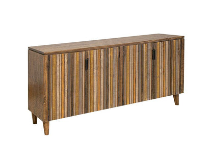 IFD - Tiza - 4 Doors, Console Yellow, multicolor doors - IFD1981CNSYL veiw 1