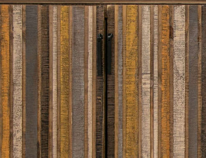 IFD - Tiza - 4 Doors, Console Yellow, multicolor doors - IFD1981CNSYL veiw 5