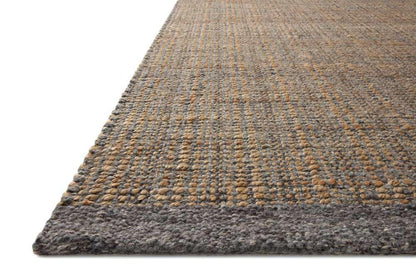 Jean Stoffer x Loloi - Cornwall Charcoal / Natural 11-6in x 15 Area Rug - CORWCRN-01CCNAB6F0 veiw 3