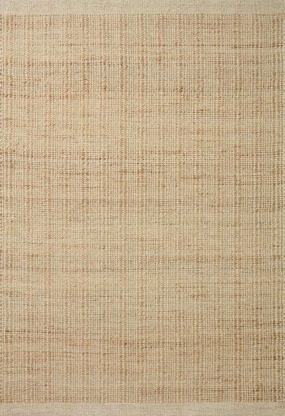 Jean Stoffer x Loloi - Cornwall Ivory / Natural 7-9in x 9-9in Area Rug - CORWCRN-01IVNA7999 veiw 1
