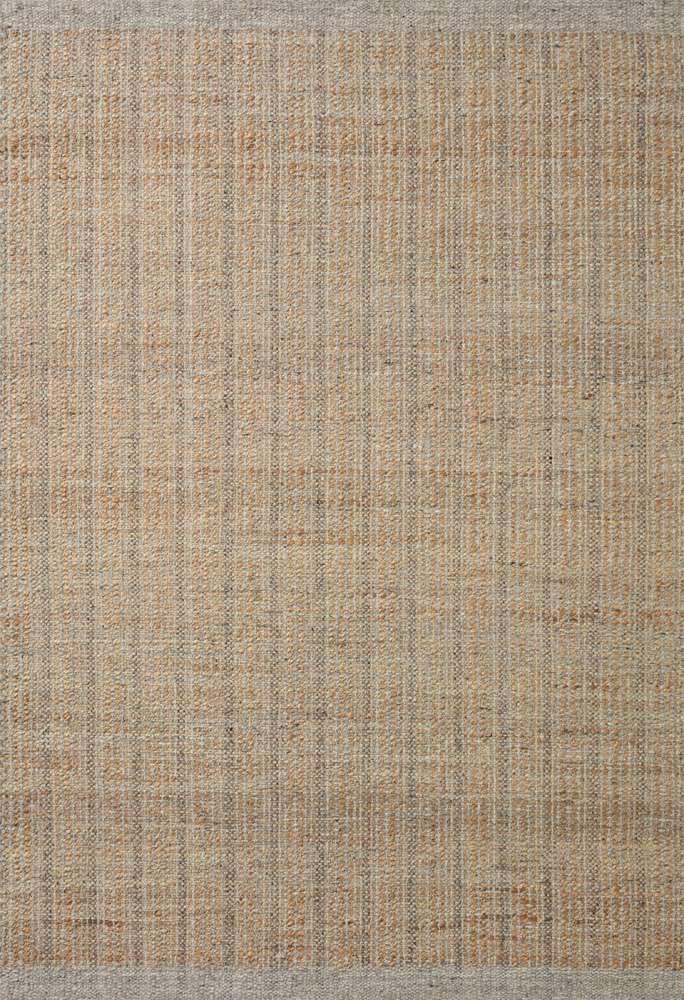 Jean Stoffer x Loloi - Cornwall Lt Grey / Natural 9-3in x 13 Area Rug - CORWCRN-01LCNA93D0 veiw 1