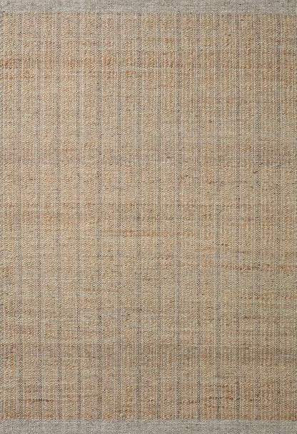 Jean Stoffer x Loloi - Cornwall Lt Grey / Natural 9-3in x 13 Area Rug - CORWCRN-01LCNA93D0 veiw 1