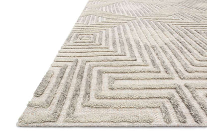 Loloi - Ehren Grey / Silver 18in x 18in Sample Rug - EHREEHR-02GYSI160S veiw 2