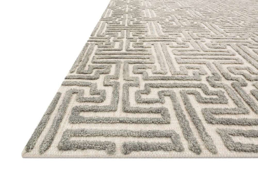Loloi - Ehren Stone / Sand 18in x 18in Sample Rug - EHREEHR-03SNSA160S veiw 2