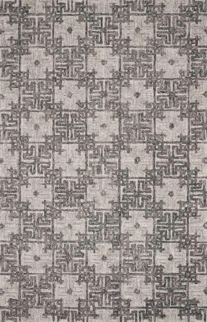 Loloi - Ehren Charcoal / Fog 2-3in x 3-9in Accent Rug - EHREEHR-01CCFG2339 veiw 1