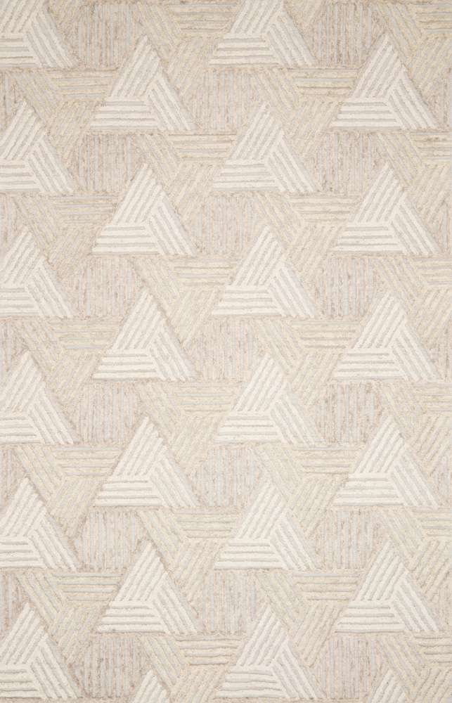 Loloi - Ehren Oatmeal / Ivory 5-0in x 7-6in Area Rug - EHREEHR-04OTIV5076 veiw 1