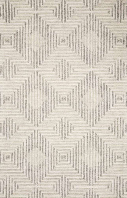 Loloi - Ehren Grey / Silver 7-9in x 9-9in Area Rug - EHREEHR-02GYSI7999 veiw 1